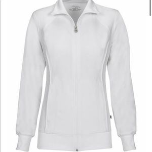 Cherokee Infinity Zip Up Warm-Up Scrub Jacket